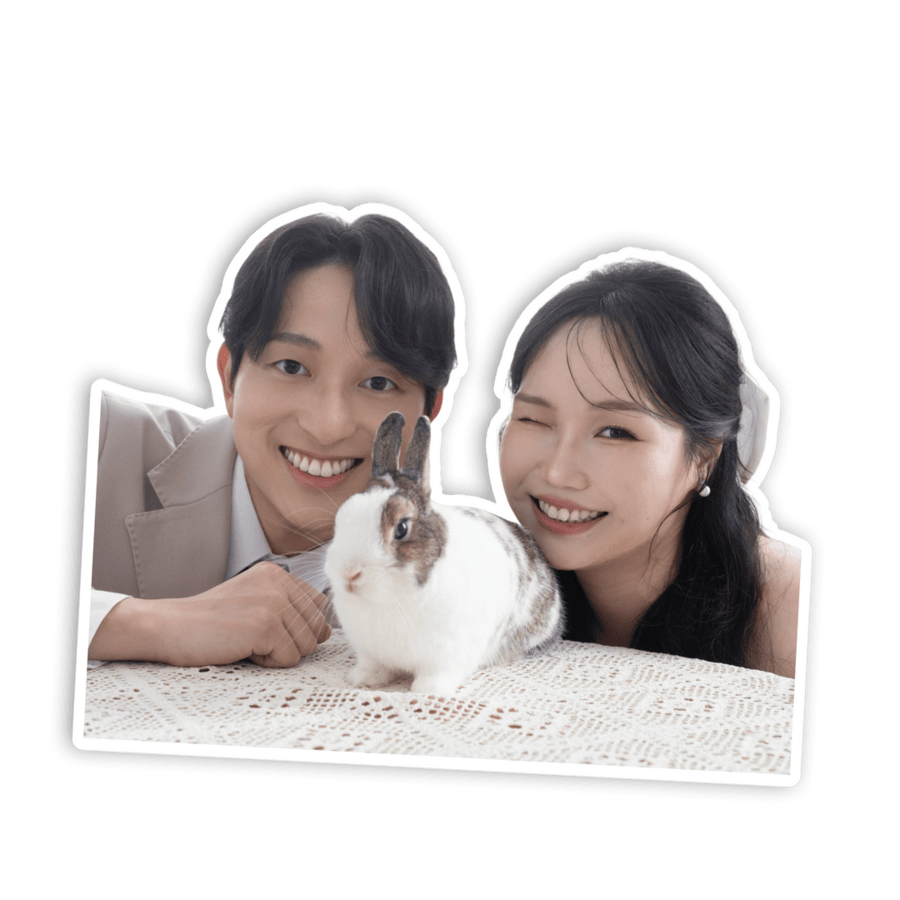 Richard 與 Sara 和兔子